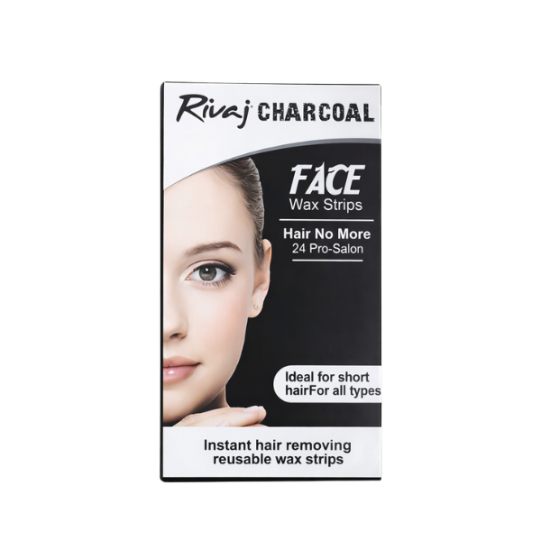 Rivaj Charcoal Face Wax Strips