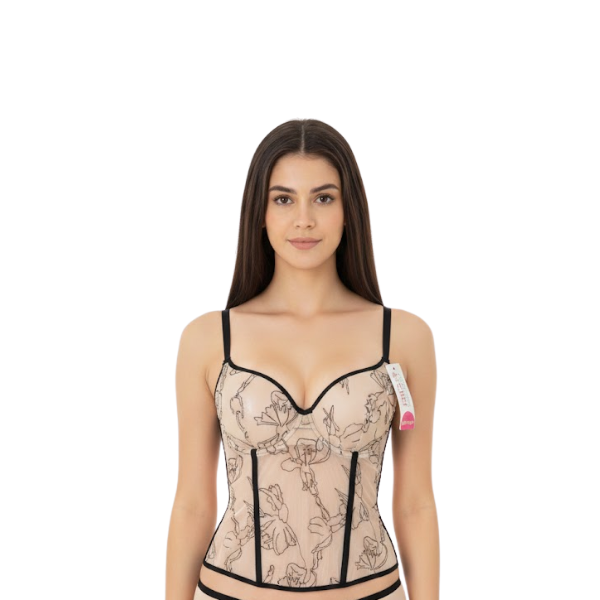 Net Pushup Bra Sr-703