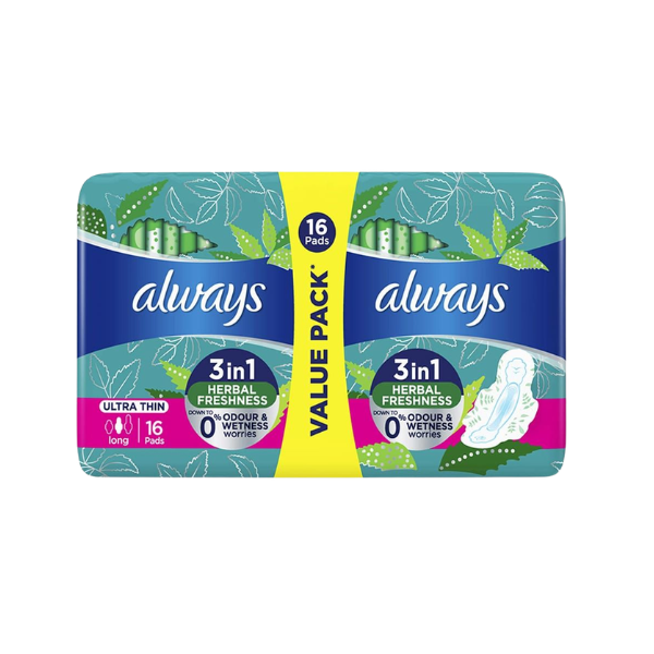 Always Herbal Freshness Pads