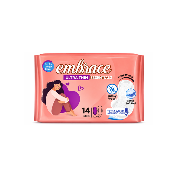 Embraces Ultra Thin Essentials Pads