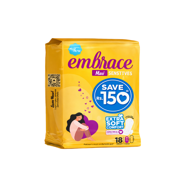 Embrace Maxi Sensitives Pads